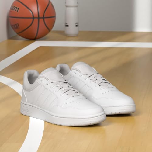 Adidas Men's Basketball Shoe - White/Royal Blue