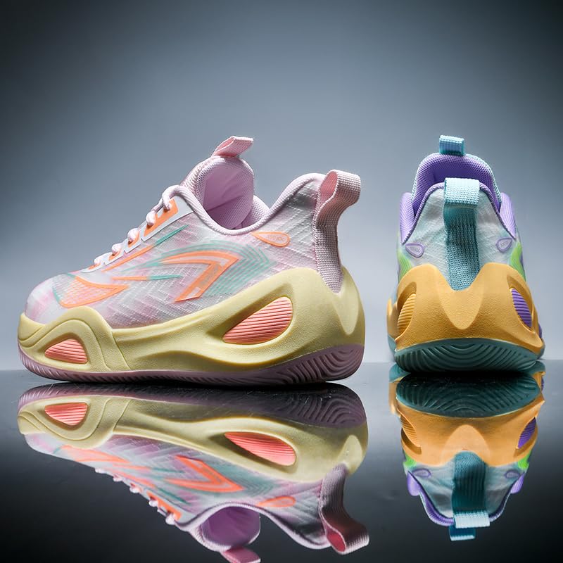 Bacury Unisex Lightweight Basketball Shoes for Comfort and Style